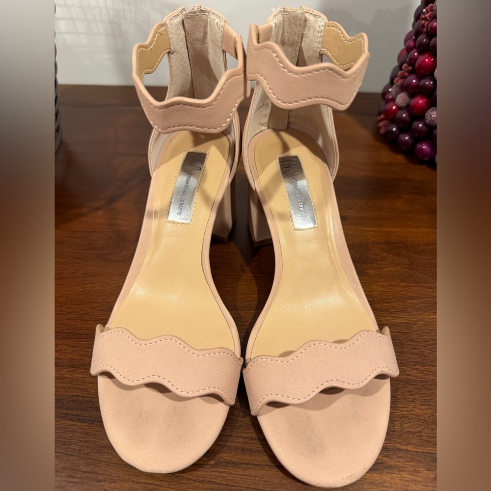 INC International Concepts Blush Heels